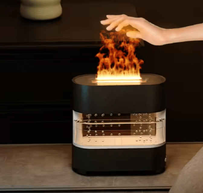 Flame Air Diffuser - فواحة اللهب العطرية (ديكور عصري)