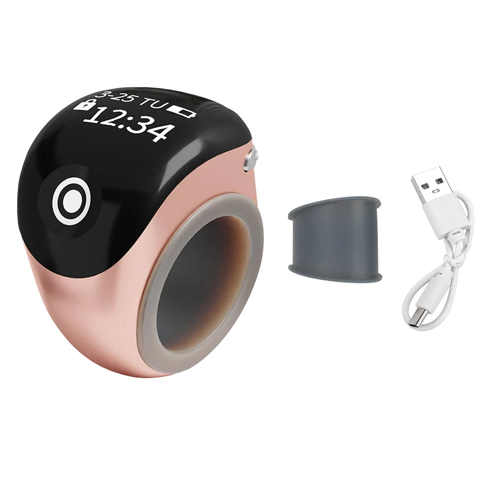 Smart Zikr Ring - خاتم التسبيح الذكي