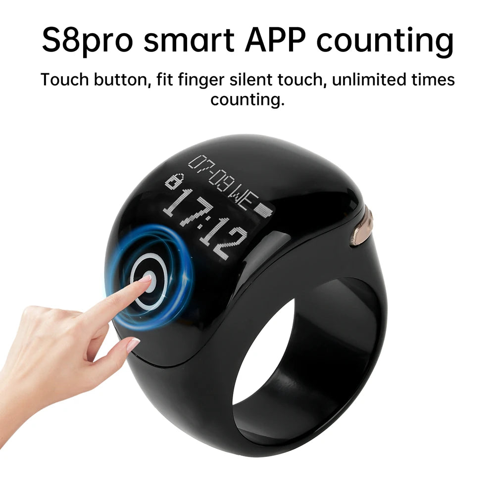 Smart Zikr Ring - خاتم التسبيح الذكي