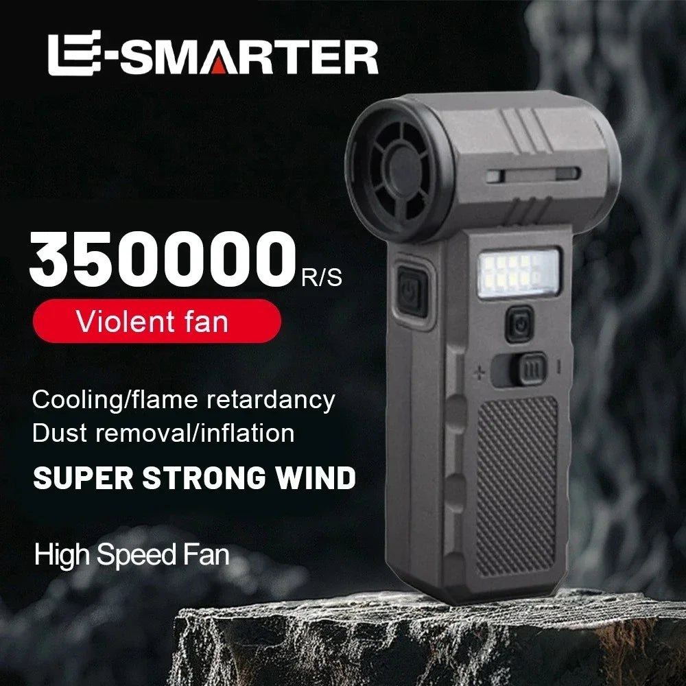 Velo Vortex-X: Super Jet Fan (130k RPM) | التوربو النفاث (قوة ضغط هائلة)