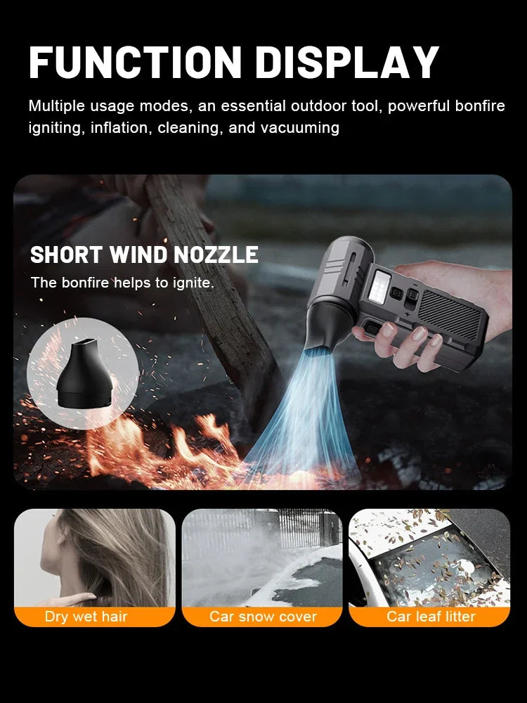 Velo Vortex-X: Super Jet Fan (130k RPM) | التوربو النفاث (قوة ضغط هائلة)