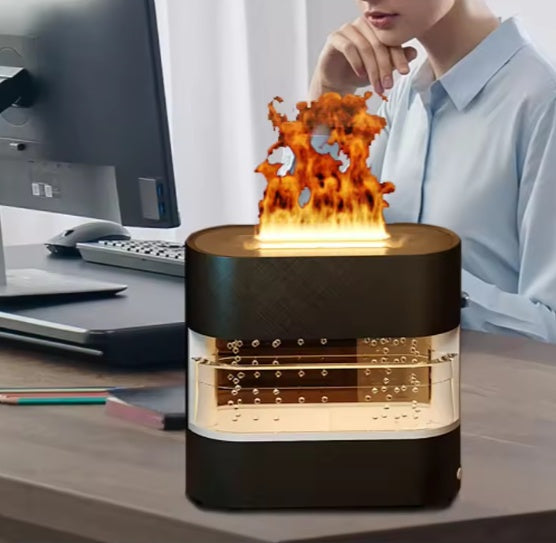 Flame Air Diffuser - فواحة اللهب العطرية (ديكور عصري)